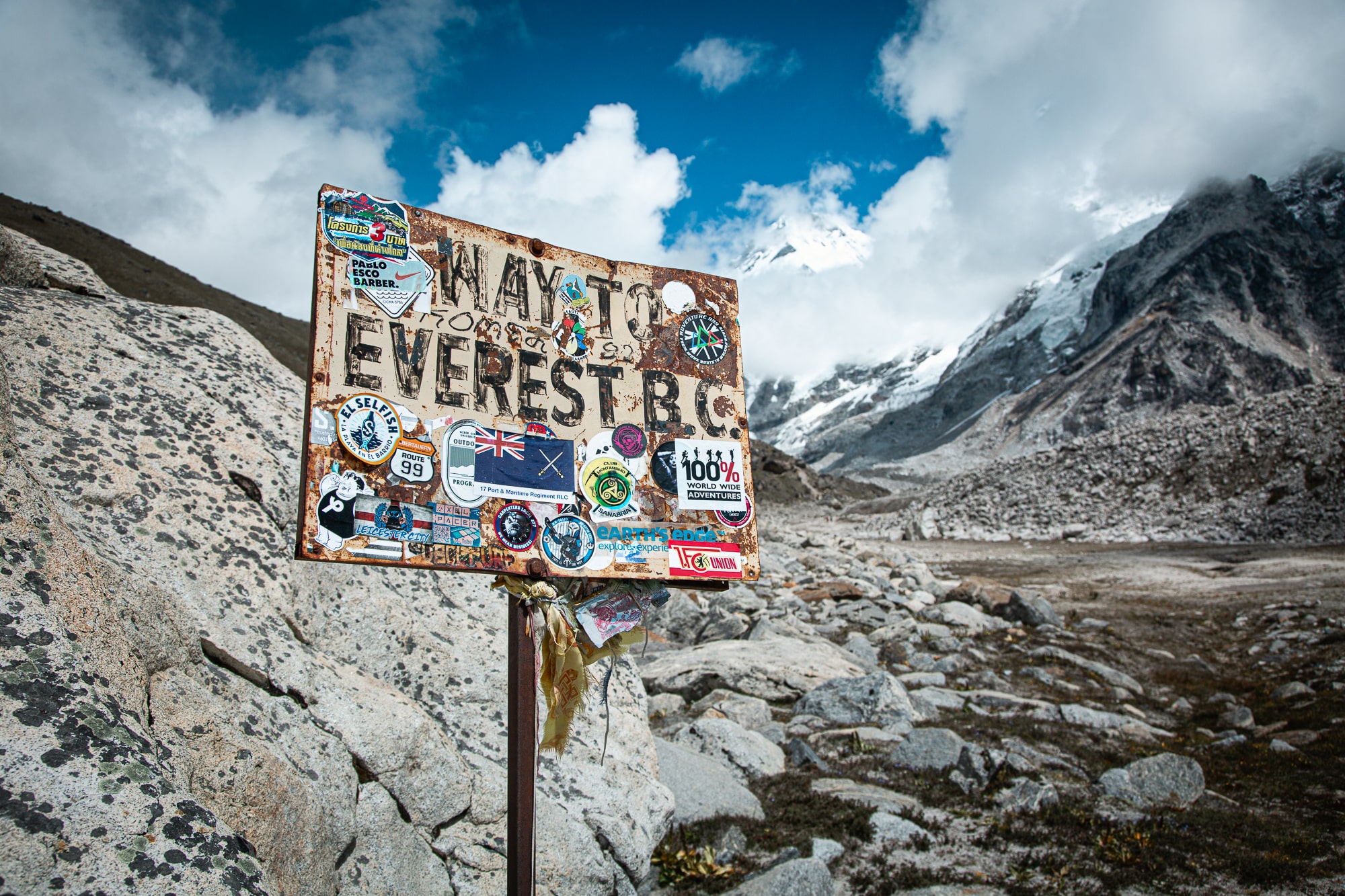 Everest base camp trekking